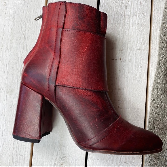 SOLD Freebird By Steven Joey Leather Ankle Boot - Picture 6 of 16